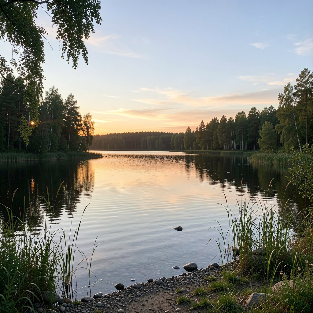 Tietoinen hetki veden kanssa